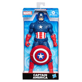 MARVEL Avengers Captain America 9.5-inch Scale Action Figure Toy, Comics-Inspired Design, for Ages 4